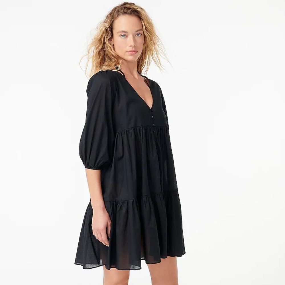 Button-front beach dress - Picture 1 of 4
